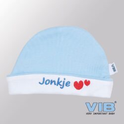 Muts rond - Jonkje (Blauw)