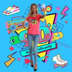 90s outfit dames