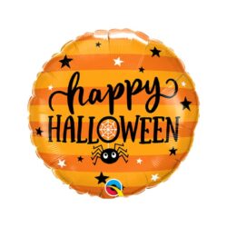 Folieballon happy spider Halloween - 45 cm