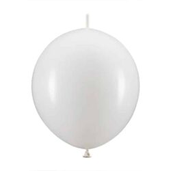 Witte linking balloons - 33 cm - 20 stuks Witte linking balloons - 33 cm - 20 stuks