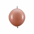 Dusty Rose linking balloons - 33 cm - 20 stuks