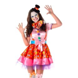Jurk clown girl