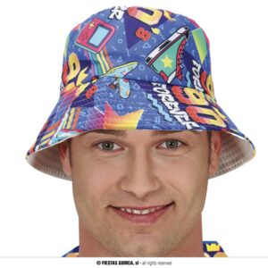 90's vissershoed blauw
