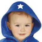 Jumpsuit baby captain milk hoodie vast aan jumpsuit