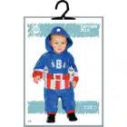 Jumpsuit baby captain milk in de verpakking