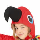 Papegaai meisjes jurk hoed