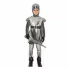 Kostuum Silver Knight exclusief zwaard