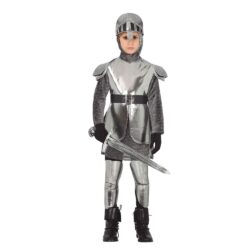 Kostuum Silver Knight exclusief zwaard Kostuum Silver Knight exclusief zwaard