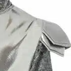 Kostuum Silver Knight detail schouder