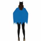 Kostuum Superheld Black Hero (Bats) achterkant