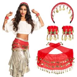 Set Belly dancer (Rood)