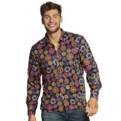 Shirt flower power (L)