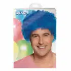 Pruik Pop blauw