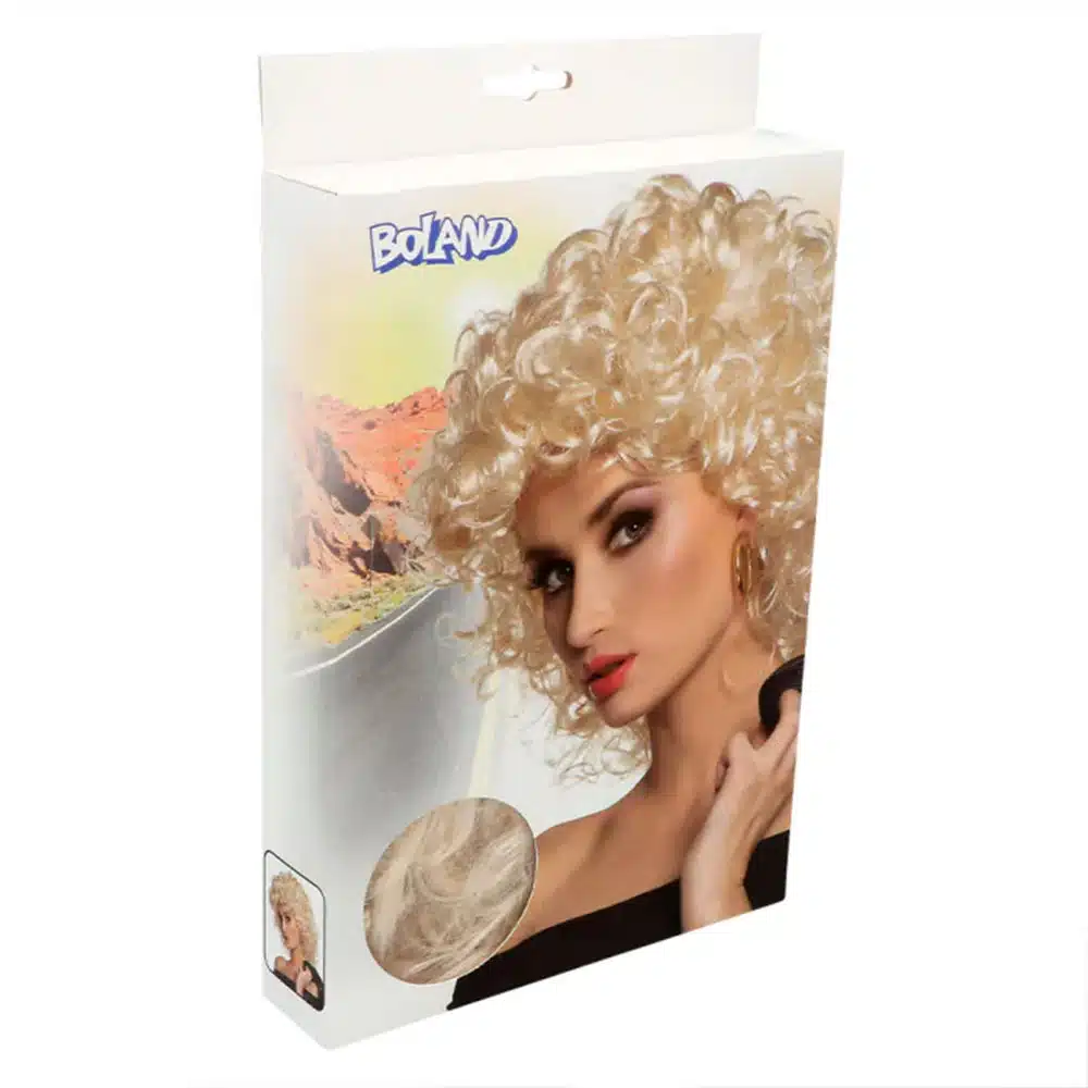 Pruik Sandy Blond Pruik Sandy Blond