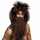 Pruik Holbewoner met baard Pruik Holbewoner met baard