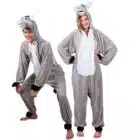 Kostuum Onesie - Ezel (max. 1.95m)