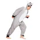 Tienerkostuum Onesie - Ezel (max. 1.65m)