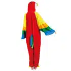 Tienerkostuum Onesie - Papegaai (max. 1.65m)