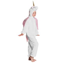 Kinderkostuum Onesie - Eenhoorn wit