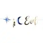 Letterslinger 'Eid Mubarak' - 1,5 meter