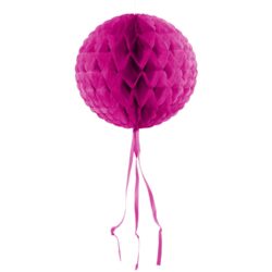 Honeycomb fuchsia roze 30 cm Honeycomb fuchsia roze 30 cm