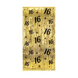 Deurgordijn Classy Party 16 jaar (100x200cm)