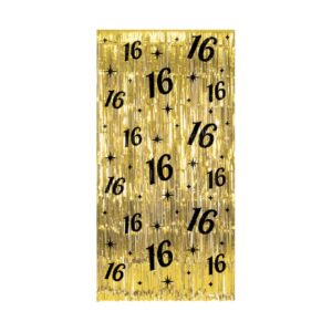 Deurgordijn Classy Party 16 jaar (100x200cm)