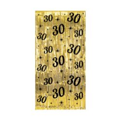 Deurgordijn Classy Party 30 jaar (100x200cm)