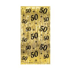Deurgordijn Classy Party 50 jaar (100x200cm)
