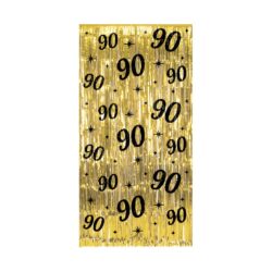Deurgordijn Classy Party 90 jaar (100x200cm)