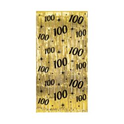 Deurgordijn Classy Party 100 jaar (100x200cm)