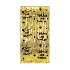 Deurgordijn Classy Party Pensioen (100x200cm)