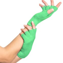 Vingerloze handschoenen NEON Groen(per paar)