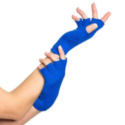 Vingerloze handschoenen Kobalt Blauw (per paar)