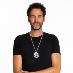 Ketting Dollar (Zilver)