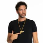 Gouden ketting Pistool