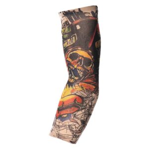 Tatoeage sleeve / mouw Skull (Multicolor)