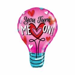 Folieballon You turn me on!