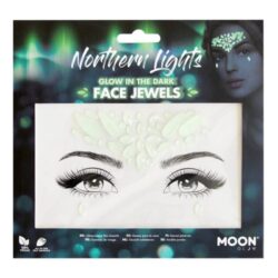 Face jewels Northern Lights glow in the dark Face jewels Northern Lights glow in the dark