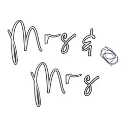DIY Mr & Mrs slinger - 2 m DIY Mr & Mrs slinger - 2 m