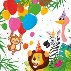 Servetten jungle party - 16 stuks
