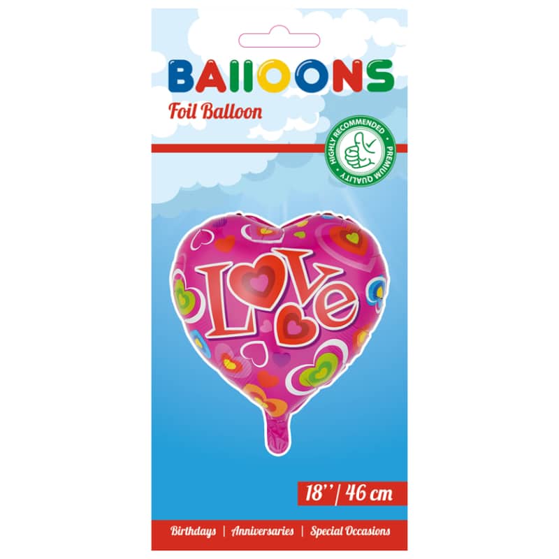 Folieballon kus 74 x 61 cm