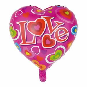Folieballon harten love
