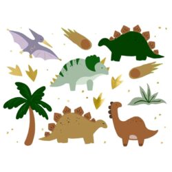 Temporary tattoos Dinosaurus