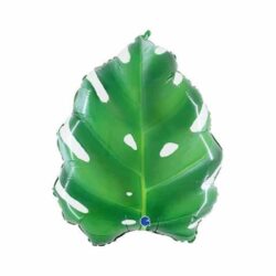 Folieballon tropisch blad - 58 cm