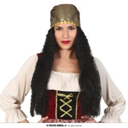 Gypsy pruik met bandana