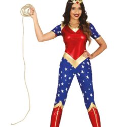 Superhelden touw Goud (2 meter)