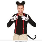 Accessoireset Mickey Mouse - handschoenen, oren, staart en bretels