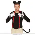 Accessoireset Mickey Mouse - handschoenen, oren, staart en bretels
