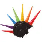 Opblaasbare multikleur mohawk